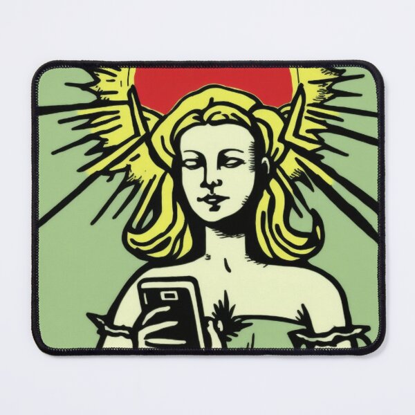 Item preview, Cell Phone Drama Tarot Card designed and sold by mind-melt-er.