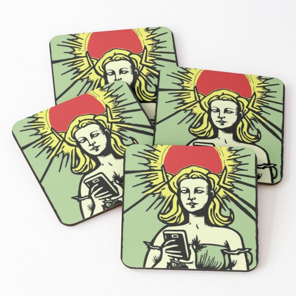Item preview, Cell Phone Drama Tarot Card designed and sold by mind-melt-er.