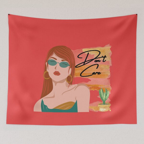 Item preview, Don't Care 2 designed and sold by Sweet-Tees-plz.