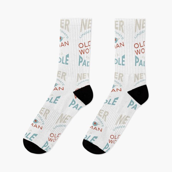 Item preview, Copy of Padel Never Underestimate an Old Woman and a Paddle designed and sold by whyitsme.