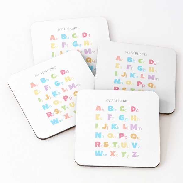 Item preview, Soft Colorful Alphabet designed and sold by famington.