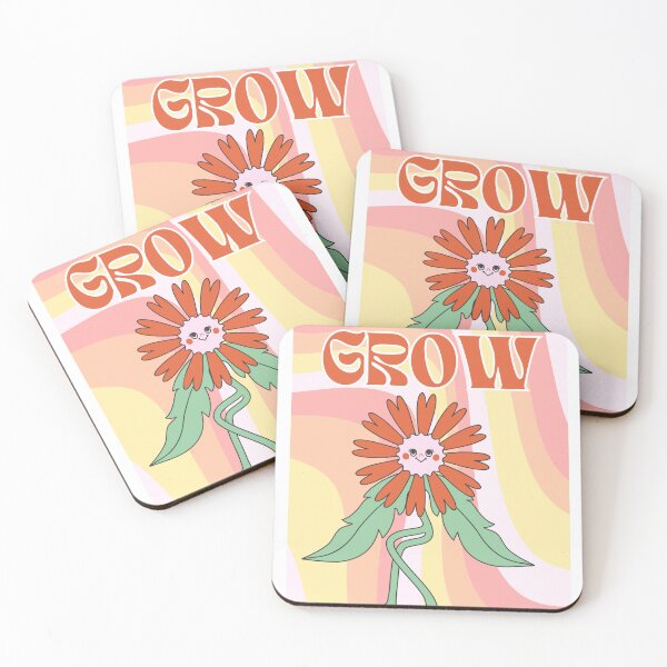 Item preview, "GROW" red print designed and sold by beccamb.