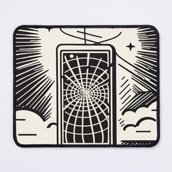 Item preview, Cell Phone Age Tarot Card designed and sold by mind-melt-er.