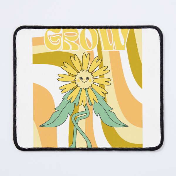 Item preview, "GROW" yellow print designed and sold by beccamb.