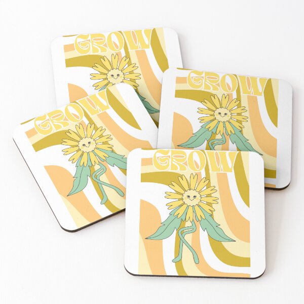 Item preview, "GROW" yellow print designed and sold by beccamb.