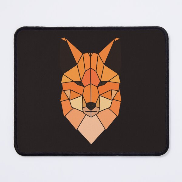 Item preview, Geometric Orange Fox Head designed and sold by TheCatmeow2000.