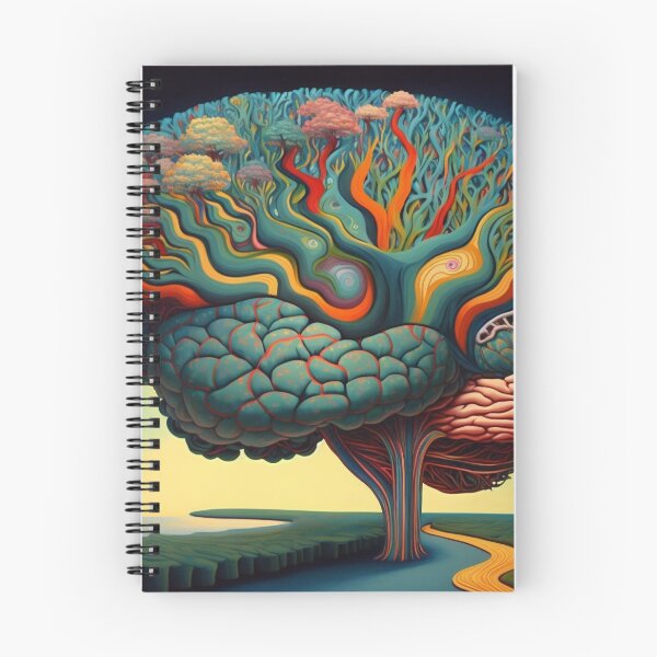 Item preview, Brain Tree Art Surrealism designed and sold by mind-melt-er.
