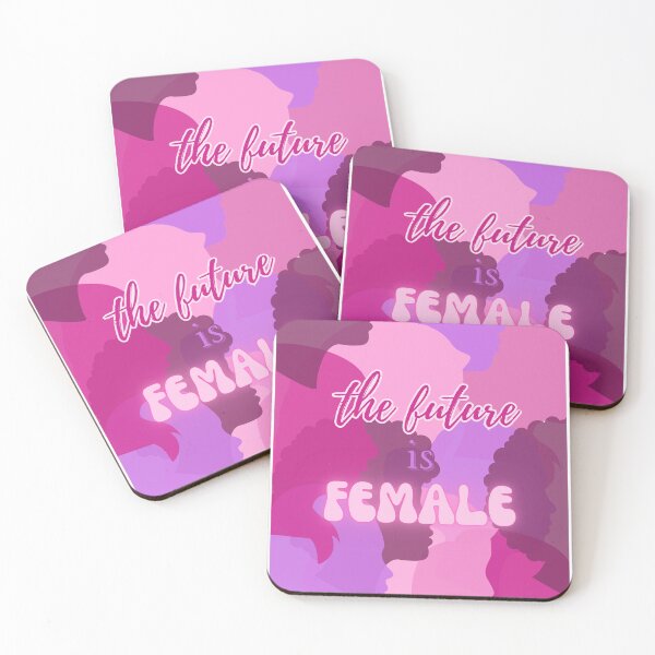 Item preview, "the future is female" art print designed and sold by beccamb.