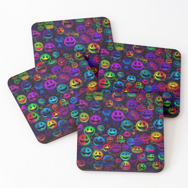 Item preview, Blacklight Smiling Faces designed and sold by Matt's Artificial Nature.