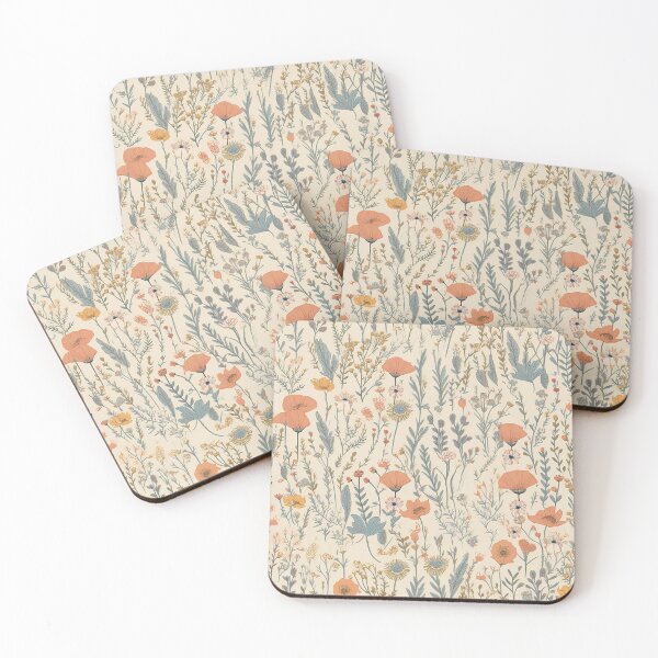 Item preview, Vintage flower pattern designed and sold by PolarInk.