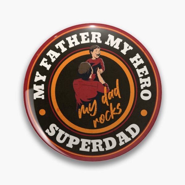 Artikelvorschau, Mein Vater, mein Held Superdad rockt entworfen und verkauft von somi3art.