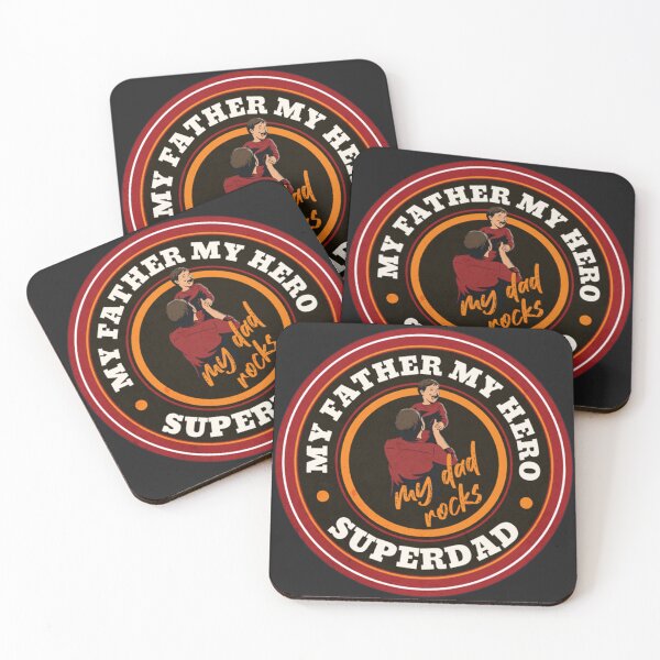 Item preview, My father my hero superdad rocks designed and sold by somi3art.