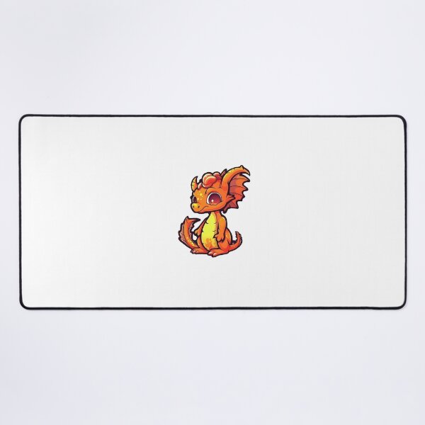 Aperçu de l'œuvre Cute Orange Dragon créée et vendue par PTiger.