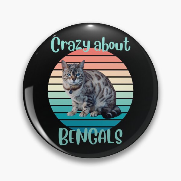 Item preview, Crazy About Love Bengal Cats designed and sold by BluePlanetMerch.