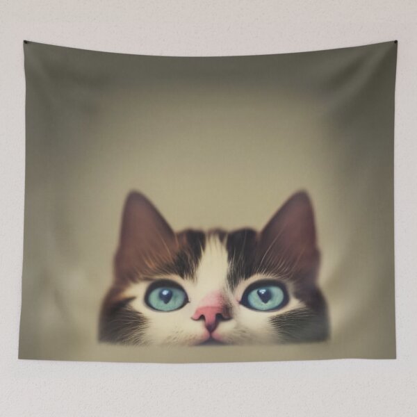 Item preview, Innocent Eyes: Adorable Kitten Looking Up designed and sold by artmangos.