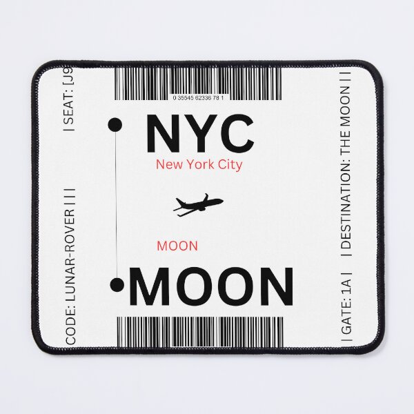 Item preview, Fly Me to the Moon: Boarding Pass to a Galactic Adventure designed and sold by RedArtG09.