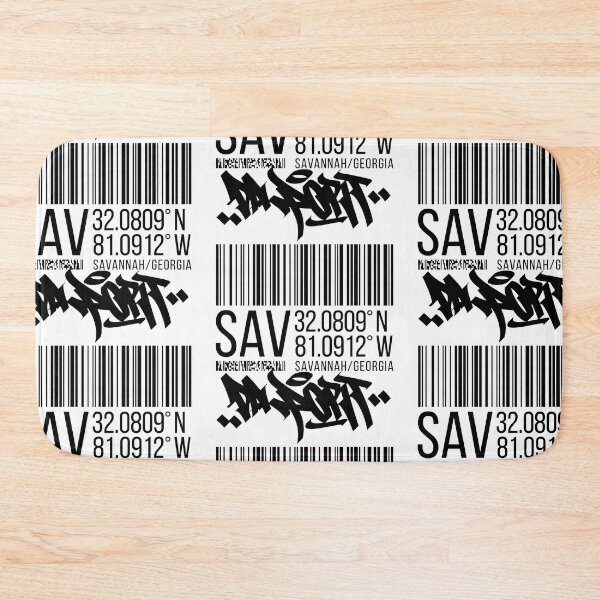 Item preview, Savannah, GA (black) designed and sold by ICYMI-DZNS.