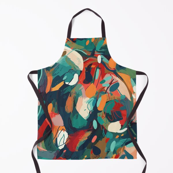 Item preview, Restful Evening: Summer Abstract Art Seamless Pattern designed and sold by TopArtsy.