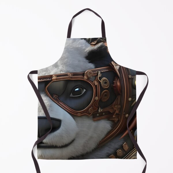 Item preview, Steampunk armored panda designed and sold by ArboreSciences.