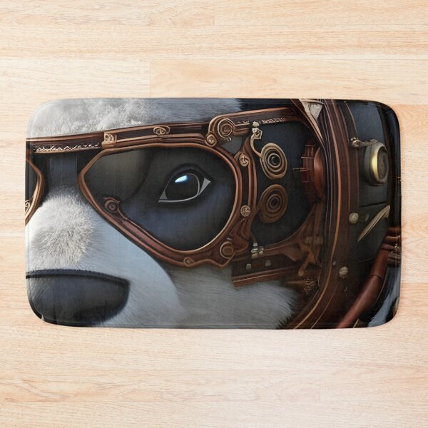 Item preview, Steampunk armored panda designed and sold by ArboreSciences.