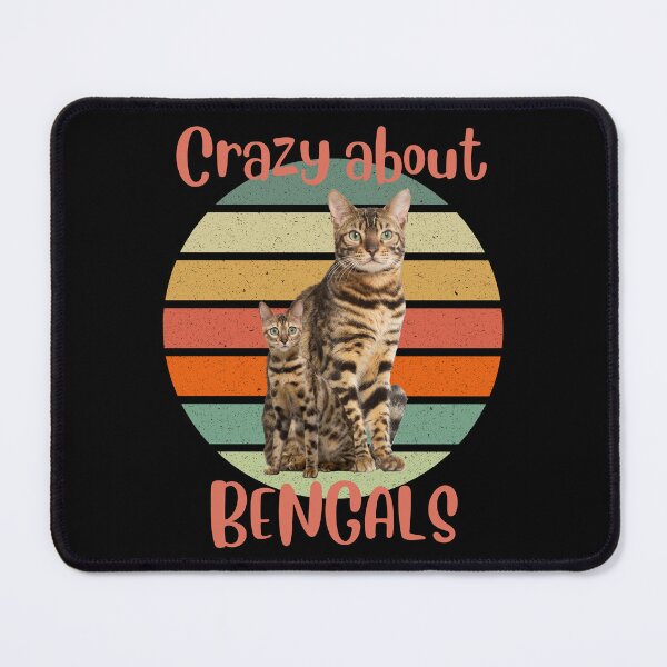 Item preview, Crazy About Bengal Cats designed and sold by BluePlanetMerch.