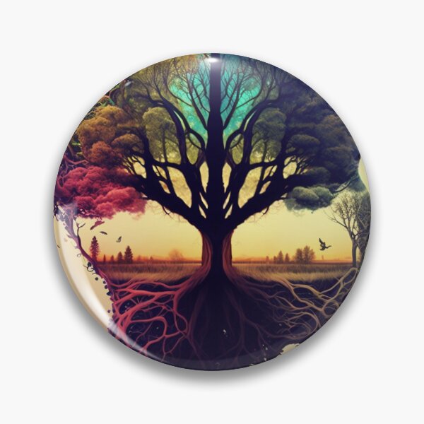 Artikelvorschau, Psychedelic Tree Visionary entworfen und verkauft von mind-melt-er.