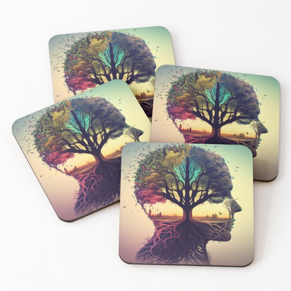 Item preview, Psychedelic Tree Visionary designed and sold by mind-melt-er.