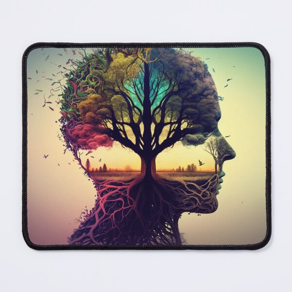 Item preview, Psychedelic Tree Visionary designed and sold by mind-melt-er.