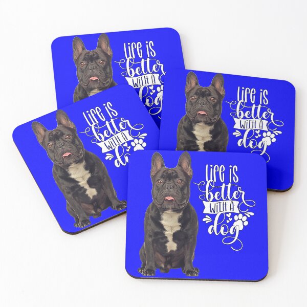 Item preview, French Bulldog Lover Life Is Better With A Dog designed and sold by fantasticdesign.