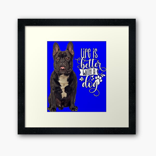 Item preview, French Bulldog Lover Life Is Better With A Dog designed and sold by fantasticdesign.