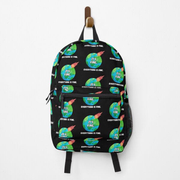 Item preview, It's Fine. Everything is Fine. designed and sold by KatsCanvas.