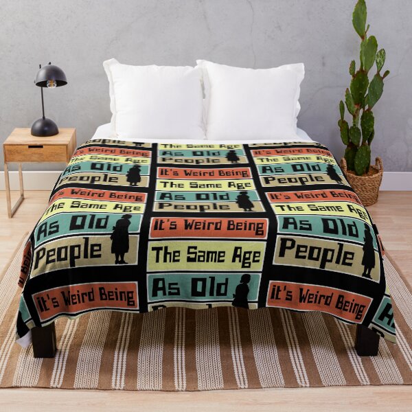 Item preview, It's Weird Being The Same Age As Old People Retro Sarcastic designed and sold by CharJens.