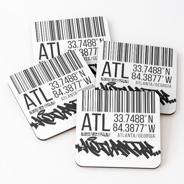 Item preview, Atlanta, GA (black) designed and sold by ICYMI-DZNS.