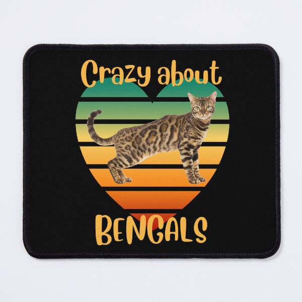 Item preview, Crazy About Bengal Cats designed and sold by BluePlanetMerch.