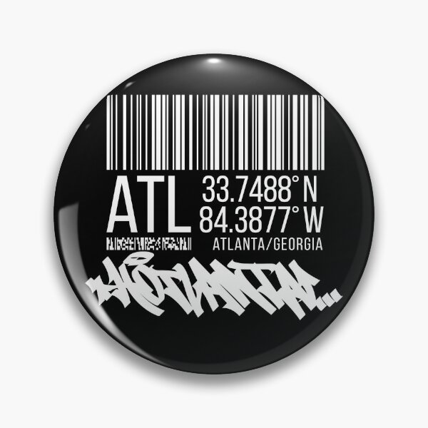 Item preview, Atlanta, GA (white) designed and sold by ICYMI-DZNS.