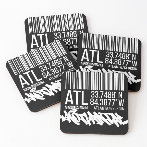 Item preview, Atlanta, GA (white) designed and sold by ICYMI-DZNS.