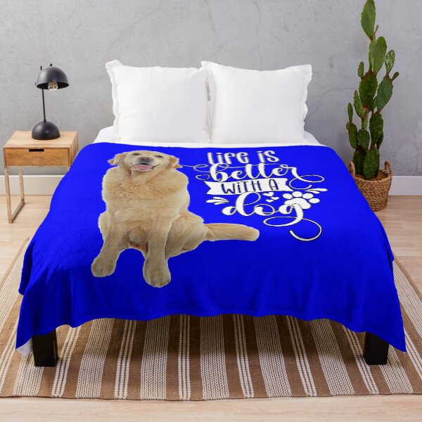 Item preview, Golden Retriever Dog Pet Owner Life Is Better With A Dog designed and sold by fantasticdesign.