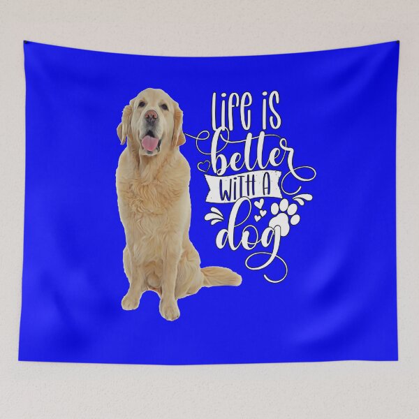 Item preview, Golden Retriever Dog Pet Owner Life Is Better With A Dog  designed and sold by fantasticdesign.