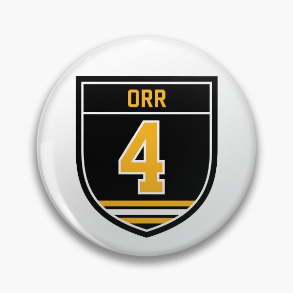 Item preview, Orr #4 emblem designed and sold by Tarroi.