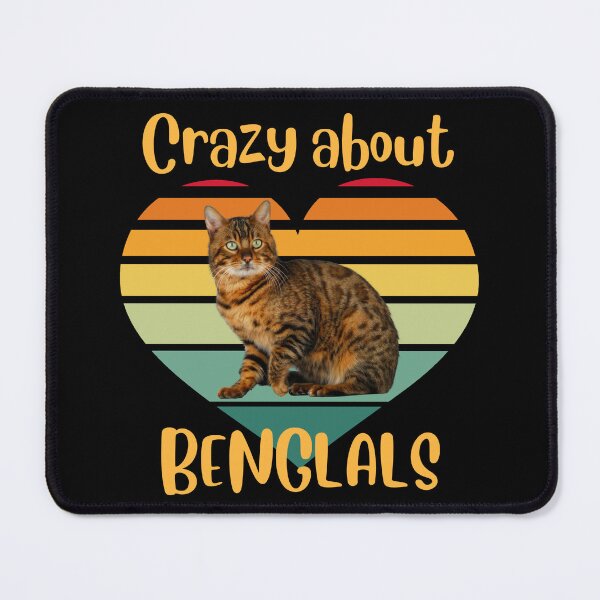 Item preview, Crazy About Bengal Cats designed and sold by BluePlanetMerch.