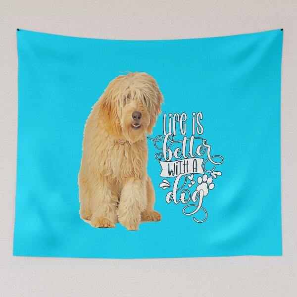 Item preview, Goldendoodle Dog Owner Life Is Better With A Dog  designed and sold by fantasticdesign.