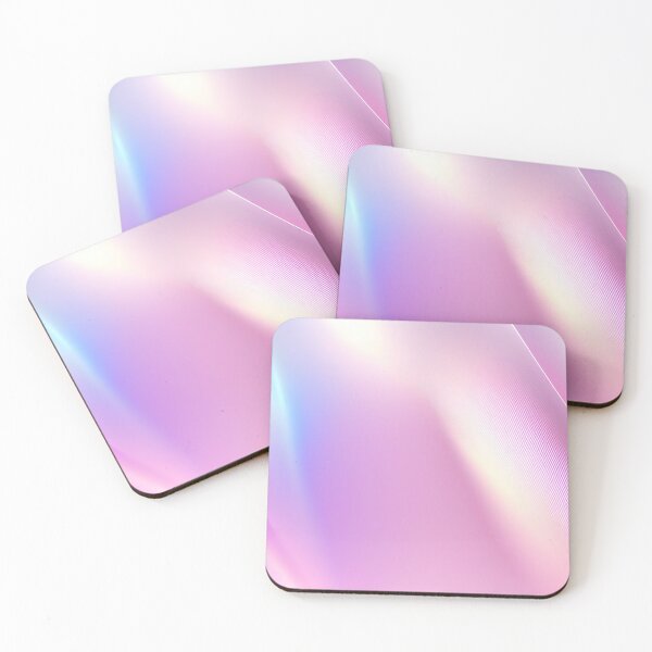 Item preview, Holographic neon curved wave in motion. Pink wallpaper background. Holographic gradient designed and sold by anytka.