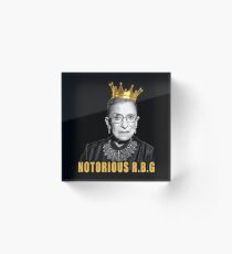 The Notorious Ruth Bader Ginsburg (RBG) Acrylic Block