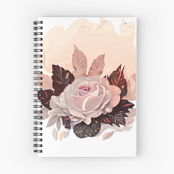 Item preview, Abstract pink autumn rose designed and sold by EdeniaArtStudio.