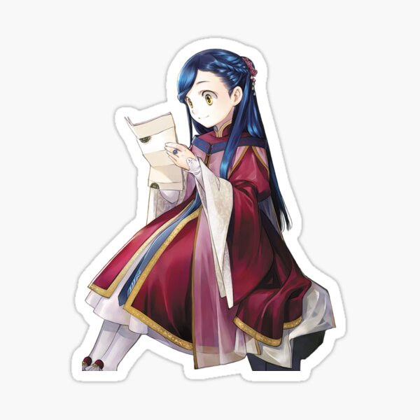 Honzuki No Gekokujou Ascendance of a Bookworm Rozemyne Fantasy Library   Sticker for Sale by AKR-Hobby