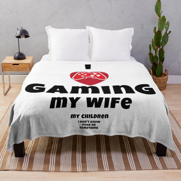 Item preview, I love gaming, my wife, my children, I don't know food or something designed and sold by PellSilversmith.