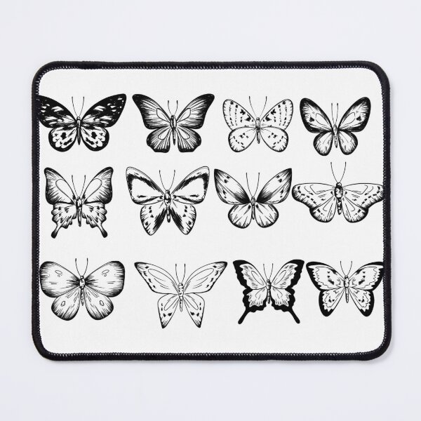 Item preview, butterflies designed and sold by SaharaaDraws.