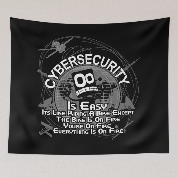 Item preview, Cyber Security Is Easy designed and sold by A-T-H.