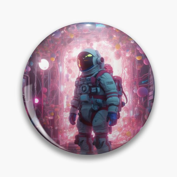 Item preview, Enchanting Cybergoth Astronaut in Funky Seasons designed and sold by kfir marco.