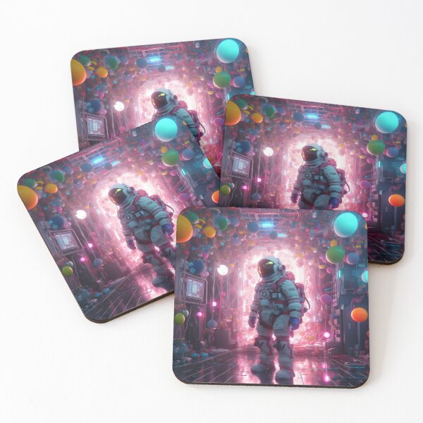 Item preview, Enchanting Cybergoth Astronaut in Funky Seasons designed and sold by kfir marco.